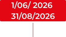 1 juin 2026 31 août 2026